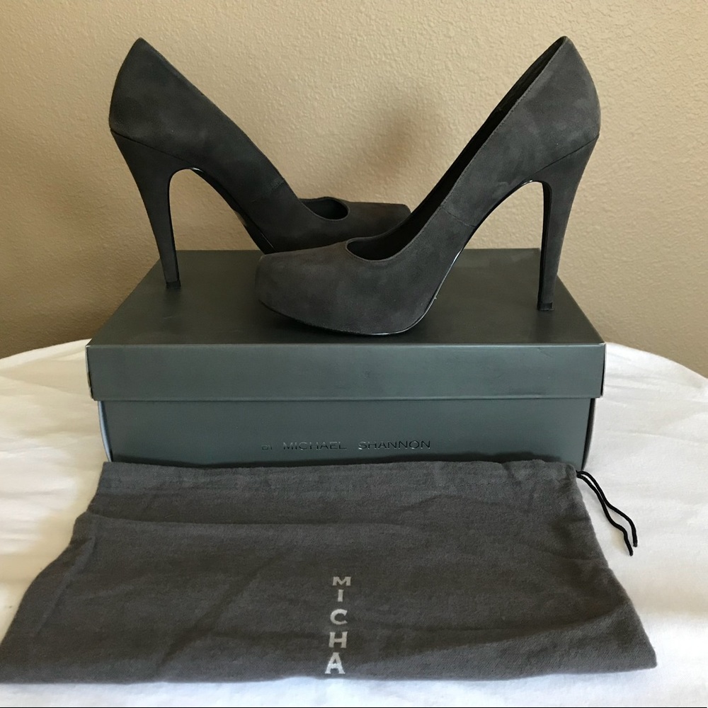 Suede Heels